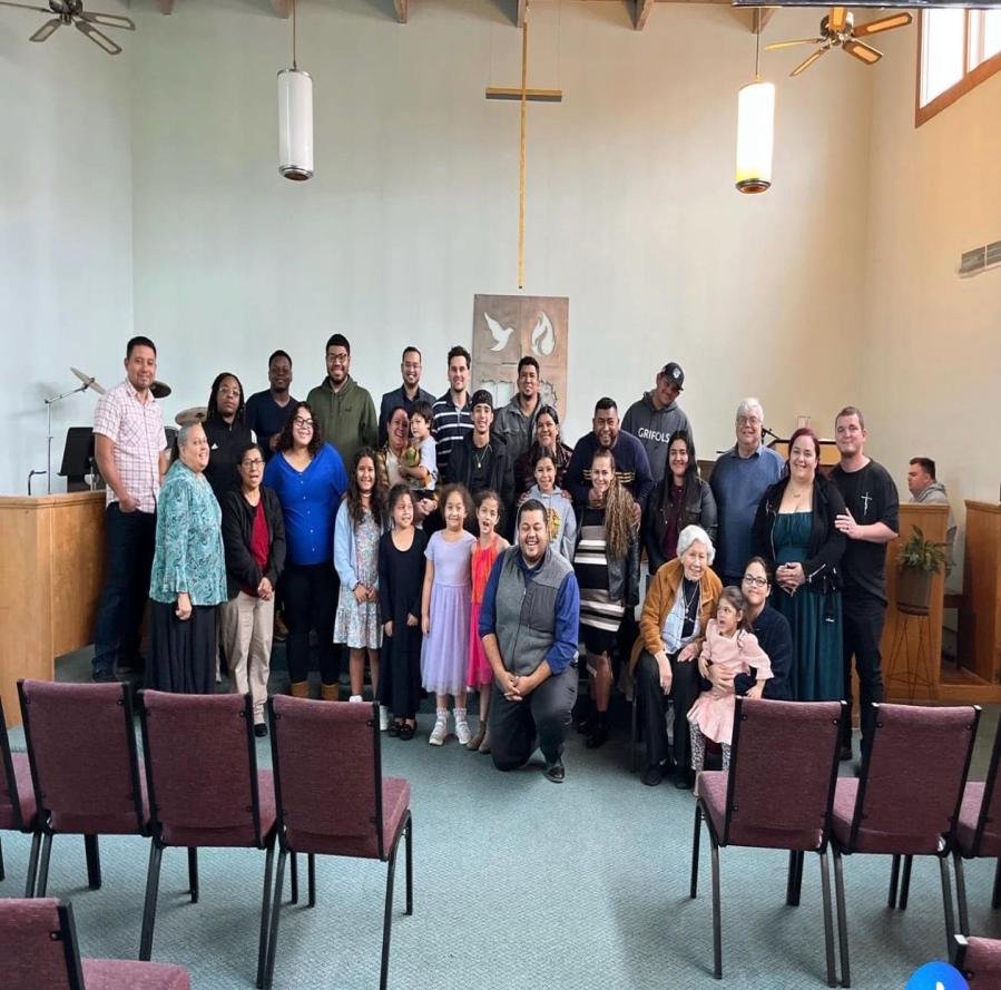 Refine Church family gathered in the sanctuary